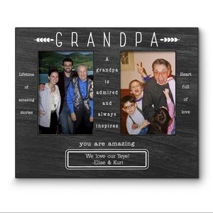 Picture frame w/engraving option